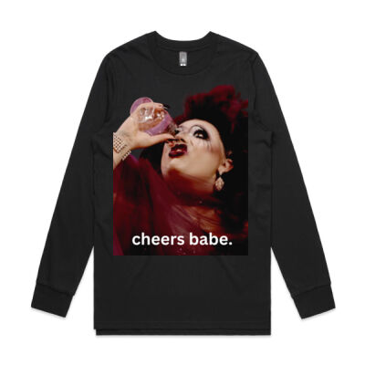 Cheers Babe - Long-Sleeve Tee Thumbnail